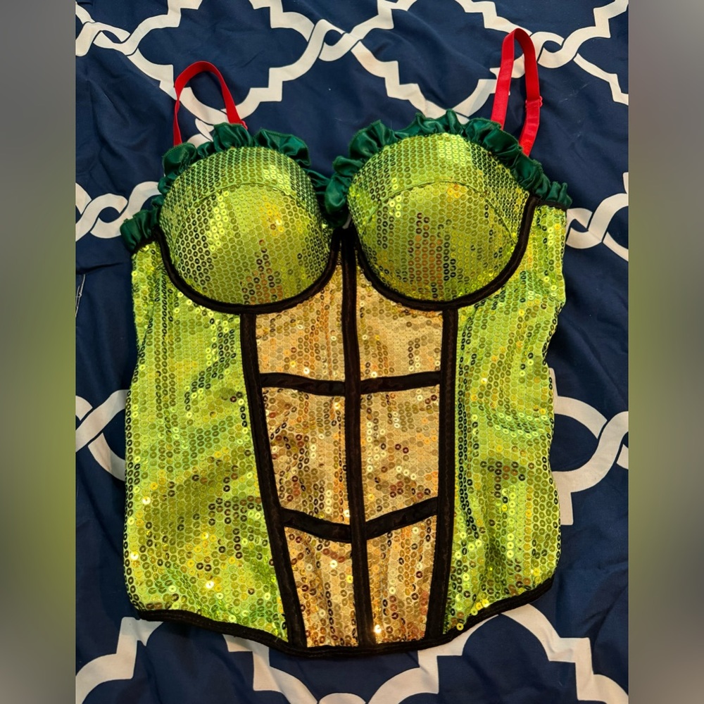 Women Ninja turtle corset worn once